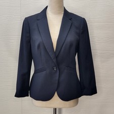 The Limited Tailored Fit Blue Blazer Size Small Button Front Classic