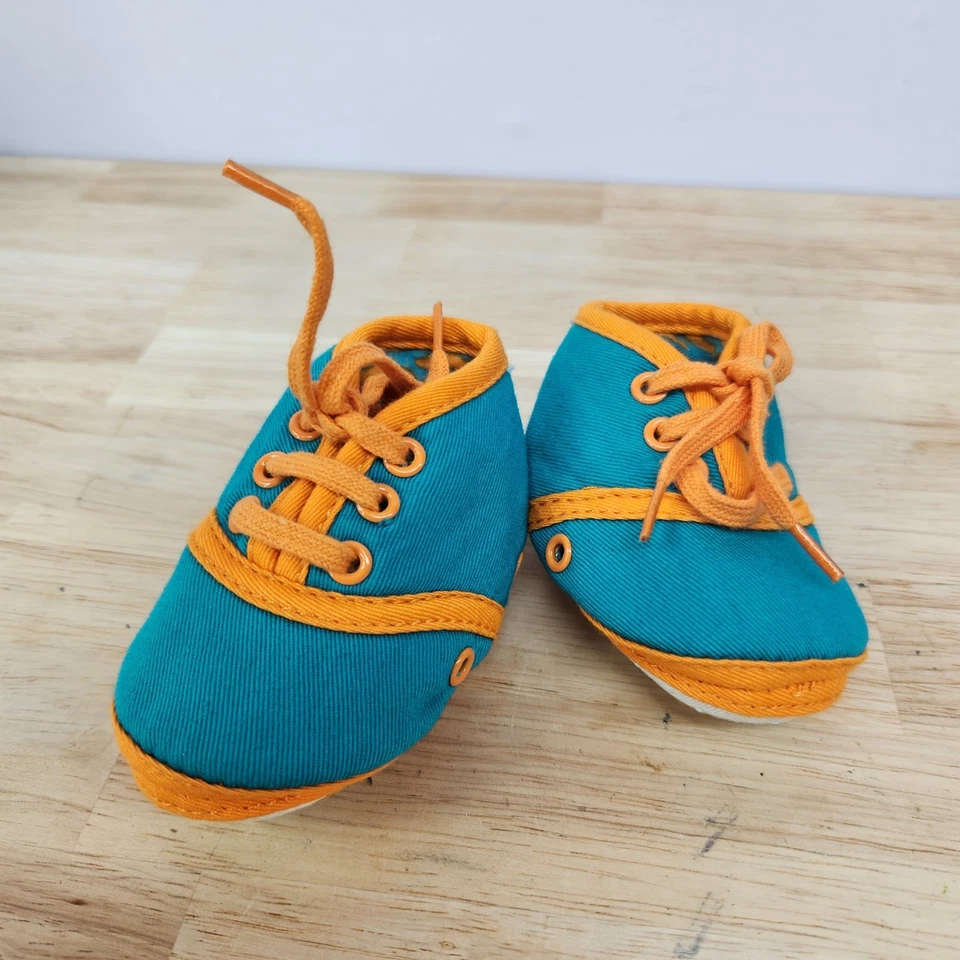 Винтажная вышитая детская обувь Disney Pooh Tigger размер 6-12 месяцев - Изображение 4 из 4