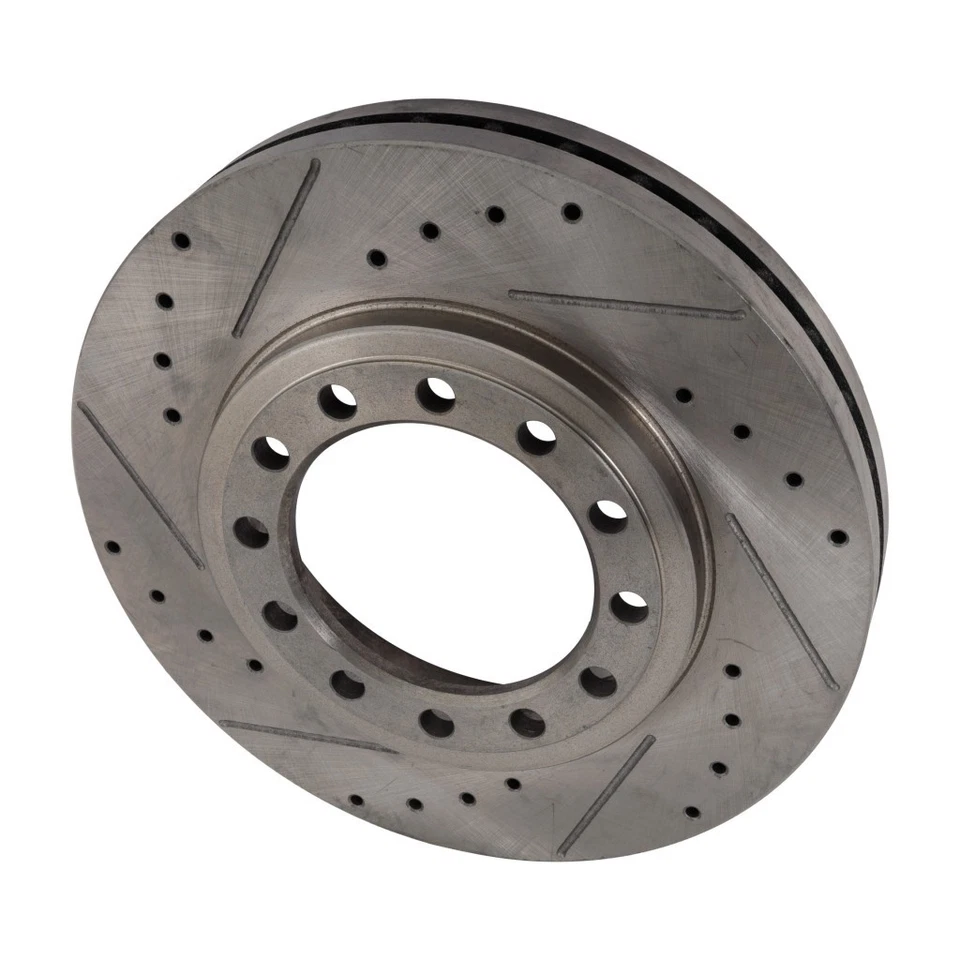 Disco de freno delantero natural natural para Isuzu NPR/NPR-HD 2000-2018 Foto 3 de 4