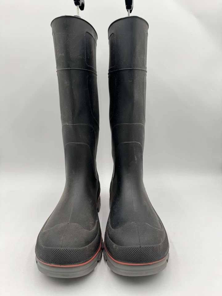 Men’s Twisted X 14" Steel Toe Waterproof Black Mud Pull On Boots Size 10M - Image 2 of 4