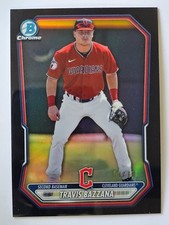 2026 Bowman Chrome Travis Bazzana BLACK 03/10 Cleveland Guardians #BCP-35
