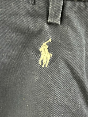 Polo Ralph Lauren Pferdeshorts Größe 32 (33) Herren dunkelblau gesticktes Logo - Bild 4 von 9
