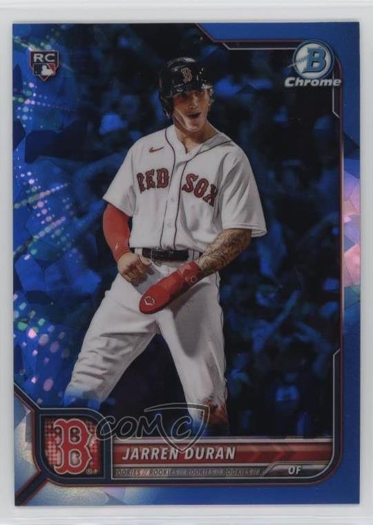 2022 Bowman Chrome Sapphire Edition Jarren Duran #16 Rookie RC 11vc