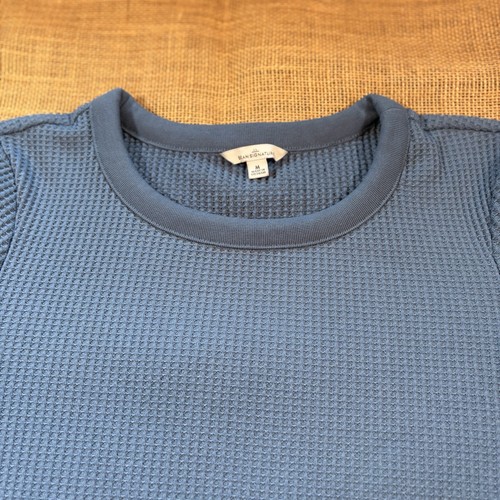 LL Bean Signature Women's Brushed-Back Waffle Boatneck Thermal Shirt Size Medium - Picture 4 of 7