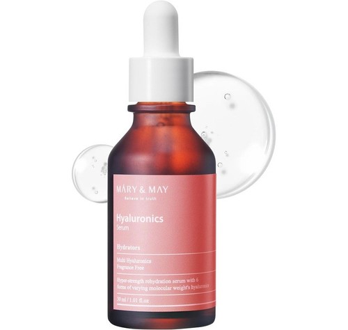 Mary & May Hyaluronics Serum 30ml Hydrating Korean Skincare Vegan - Picture 2 of 4