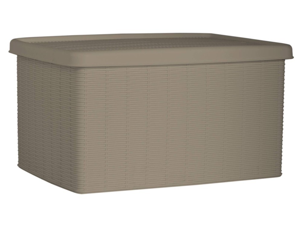 Closed Box 39x29x21 Elegance Dove Brown Stefanplast