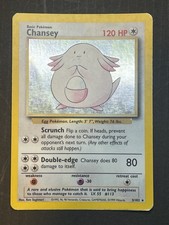 Pokemon TCG - Chansey 3/102 Base Set Holo Rare  WOTC 1999 - EXC/NM on eBay