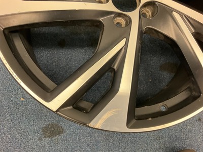 19-22 Volvo XC40 20-Inch 5-Double Spoke Matte Black Diamond Cut