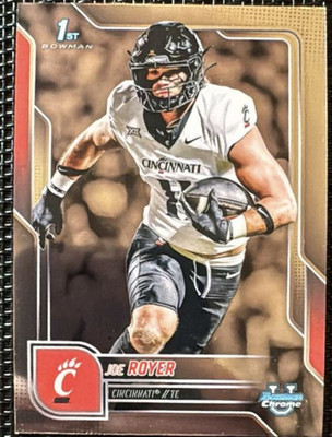 Topps 2024 Bowman University Chrome 1st Bowman Joe Royer #120 Football