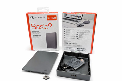 Seagate Basic 2,5'' externe Festplatte Gehäuse HDD LEER inkl. Kabel USB 3.0