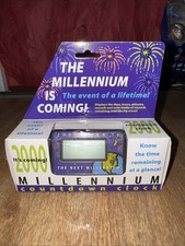 NEW Millennium 2000 Keepsake Countdown Digital Clock