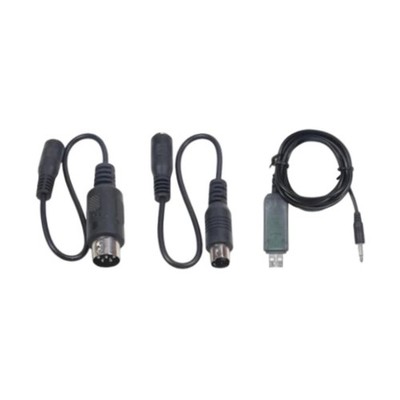 3Pcs Simulator Adapter Cable Flight Simulator Cable Sturdy Helicopter Airplane
