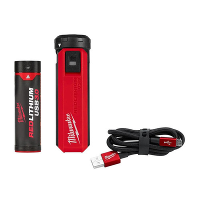 #ad #ad Milwaukee Redlithium Usb Charger And Portable Power Source Kit $49.97