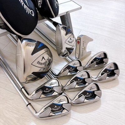 【使用感かなり少なめ】Callaway WARBIRDメンズクラブ１１点セット Callaway WARBIRD Men's Golf Club Set 10pcs Regular Right-handed