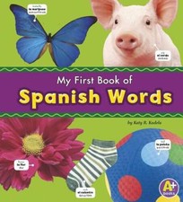 My First Book of Spanish Words Bilingual Picture Dictionaries  Multilin - GOOD