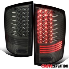 Smoke Fit 2002-2006 Dodge Ram 1500 2500 Led Tail Lights Brake Lamps Leftright Smoke Fit 2002-2006 Dodge Ram 1500 2500 Led Tail Lights Brake Lamps Leftright