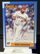 2025 Topps Update Niko Kavadas 1990 Topps Auto RC #90B2-NK