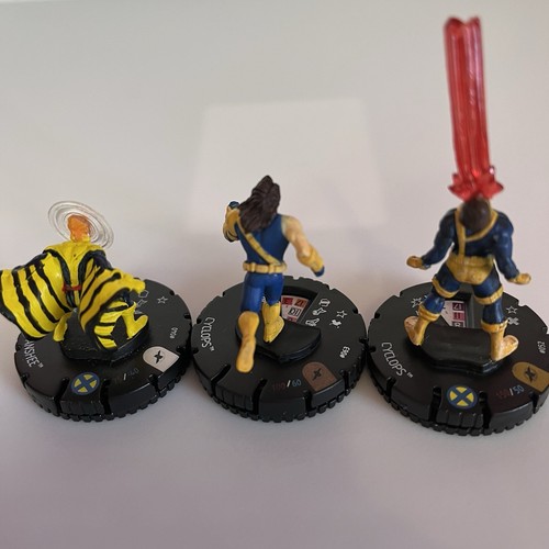 Marvel Heroclix Random Lot 3 mit Karten X-Men Cyclops #063/#052 Banshee #040 - Bild 4 von 8