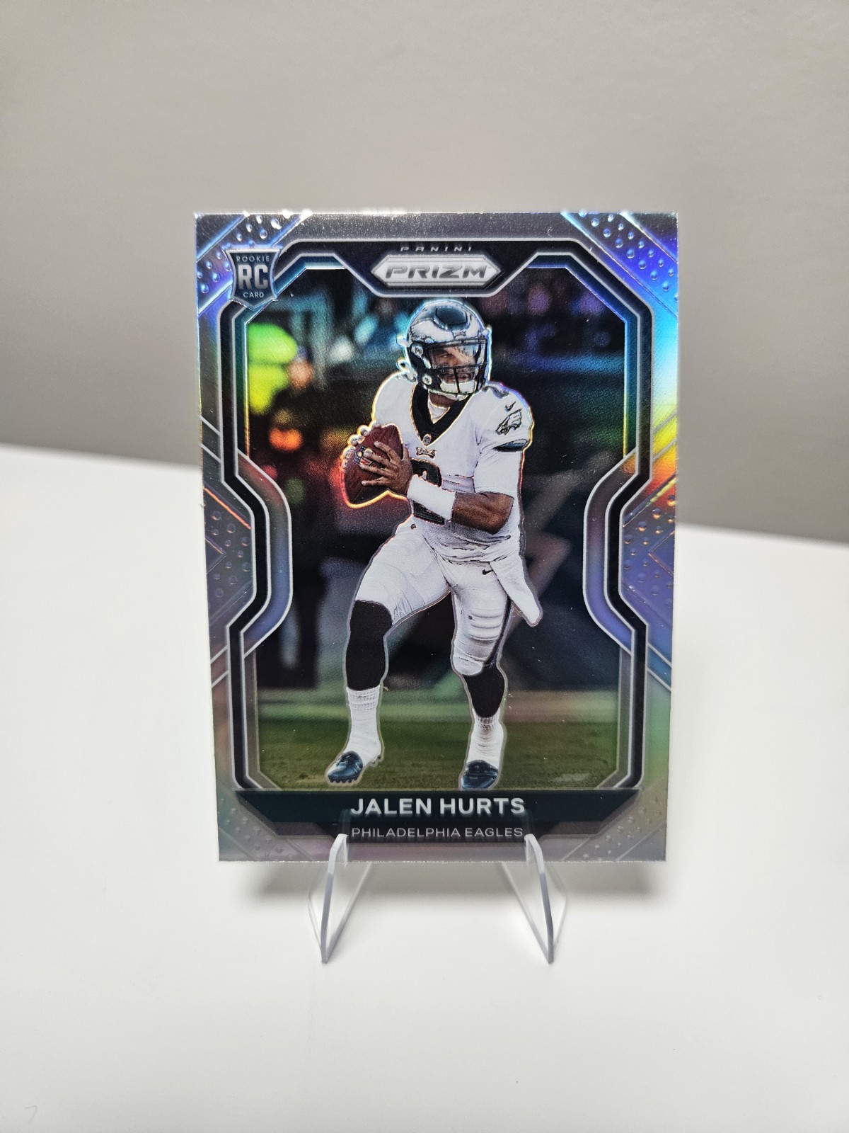 2020 Panini Prizm - Rookie Jalen Hurts #343 Silver Prizm (RC)