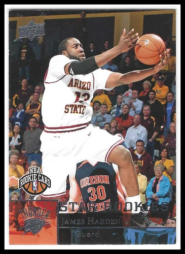 James Harden 2009-10 Upper Deck #227 Oklahoma City Thunder Rookie EX/NM