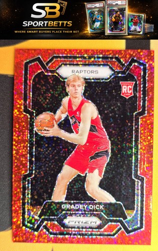 Gradey Dick [Glitter] #134 2023 Panini Prizm card