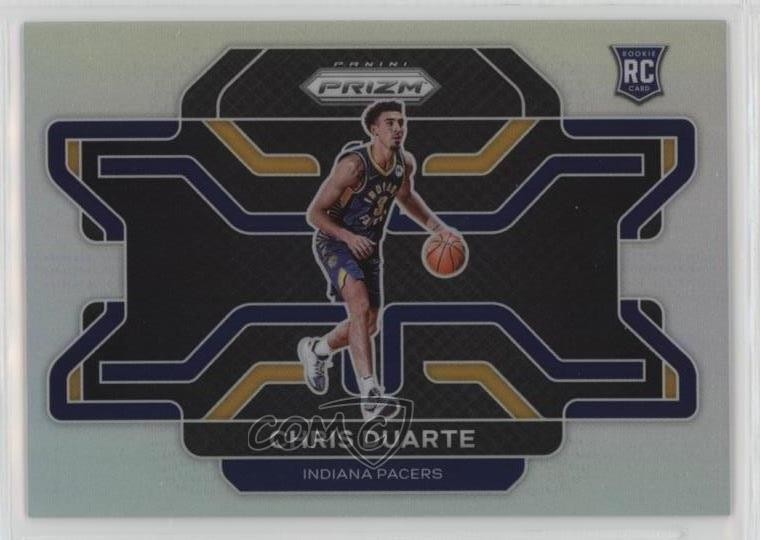 2021-22 Panini Prizm Variation Silver Chris Duarte #315 Rookie RC hn8