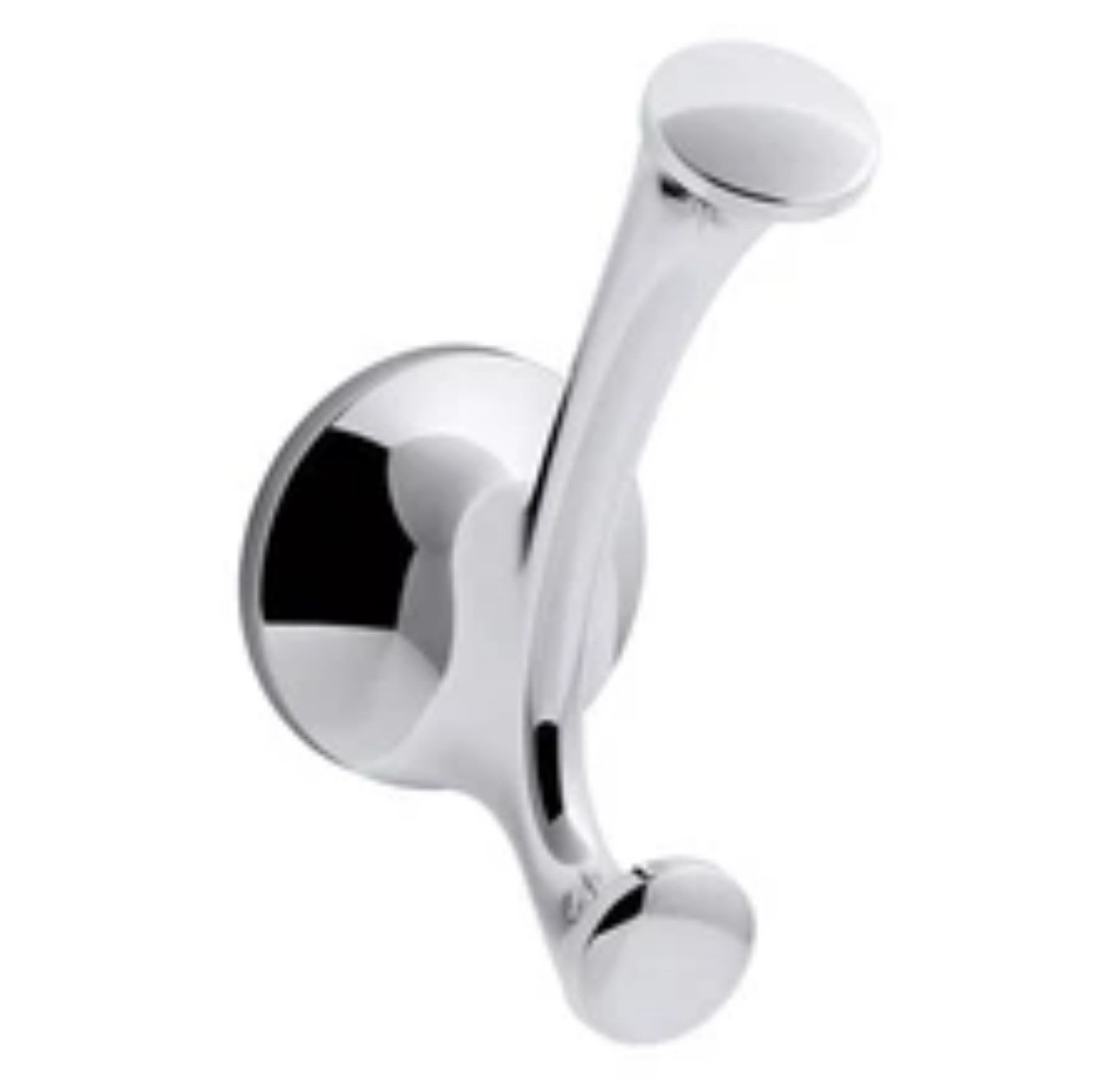 Kohler Elliston Polished Chrome Robe Hook R72788-CP for Modern Bathrooms
