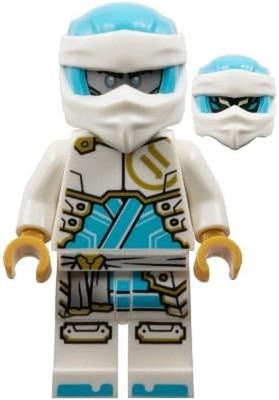 LEGO Ninjago Dragons Rising Season 2: Zane Minifigure with Katana