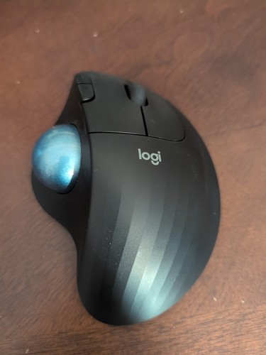 ORYGINALNA bezprzewodowa mysz trackballowa Logitech Ergo M575 - *bez klucza sprzętowego USB* - czarna