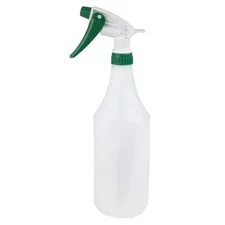 32 Oz Trigger Spray Bottle, Mist/Stream, 1 Fl Oz Graduation Markings, Hdpe,