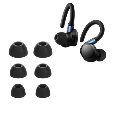 6x Polster für Anker Soundcore Sport X20 In-Ear Ohrstöpsel On Over Overear