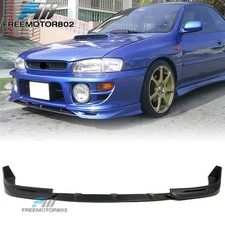 Fits 97-01 Subaru Impreza WRX GD Style Front Bumper Lip Spoiler 3PCS Upainted PU