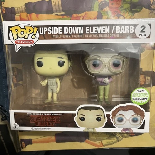 Funko Pop! Vinyl Stranger Things Upside Down Eleven / Barb 2 Pack Exclusive 2017