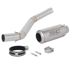 一脚蹬适用于 CF-Moto 400NK 650MT 650NK 2016-2025 排气头中尾消声器-