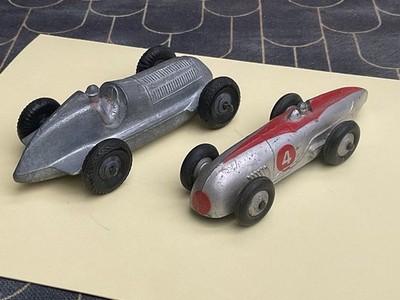 Dinky Toys No.23a And No.23c..racing Cars..vintage..original