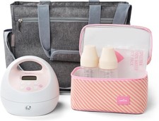 Spectra S2 Plus Electric Breast Pump Premier Bundle   Tote, Bottles, R06
