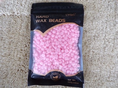 LYQC Hard Wax Beads 100g 3.6oz Vegan - pink @h8