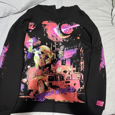 JUICE WRLD X VLONE GALAXY HOODIE (RED)
