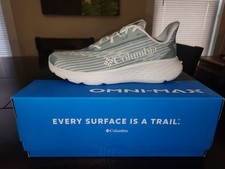 Columbia Womens Konos Featherweight Running Hike Shoe Cool Green Sz 7.5 OMNI-MAX