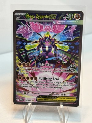 Pokemon TCG Perfect Order Mega Zygarde EX SIR 120/80 Pack Fresh NM