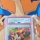 Pokémon Charizard & Braixen GX 22/236 Sm-Cosmic Eclipse Ultra Rare Holo PSA 10