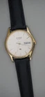RARE VINTAGE SEIKO SQ 8223-7089 JAPAN MOV'T GOLD TONE MEN'S WATCH NEW BATTERY