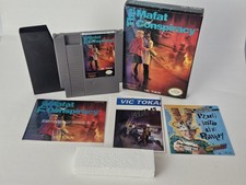 Mafat Conspiracy Nintendo NES CIB Complete w/ Manual, Foam, Inserts + Protector
