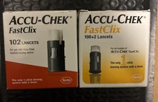 Accu-Check Fastclix Lancets- (204 COUNT)  Exp. 2025-2028