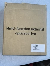 External CD/DVD Drive, 5in1 DVD Burner, CD Optical Drive with SD/TF