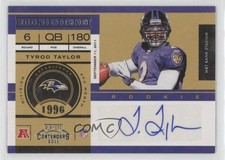 2011 Playoff Contenders Rookie Ticket Tyrod Taylor #184 Auto 12lm