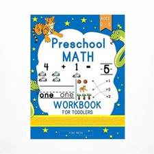 Preschool Math Workbook for Toddlers