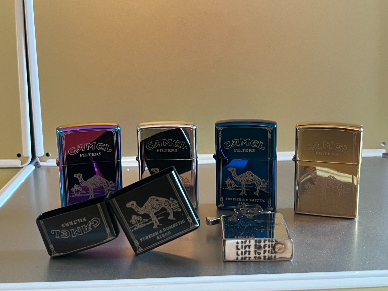 Classic Camel Lighter - Brand New (Set of 5) - Ships From USA