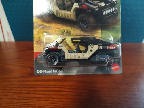 2025 Matchbox Jurassic World Rebirth Off-Road InGen Vehicle BLACK | BEIGE 🆕 - Picture 2 of 12