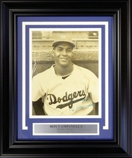 Roy Campanella Auto Framed 8x10 Magazine Page Dodgers 